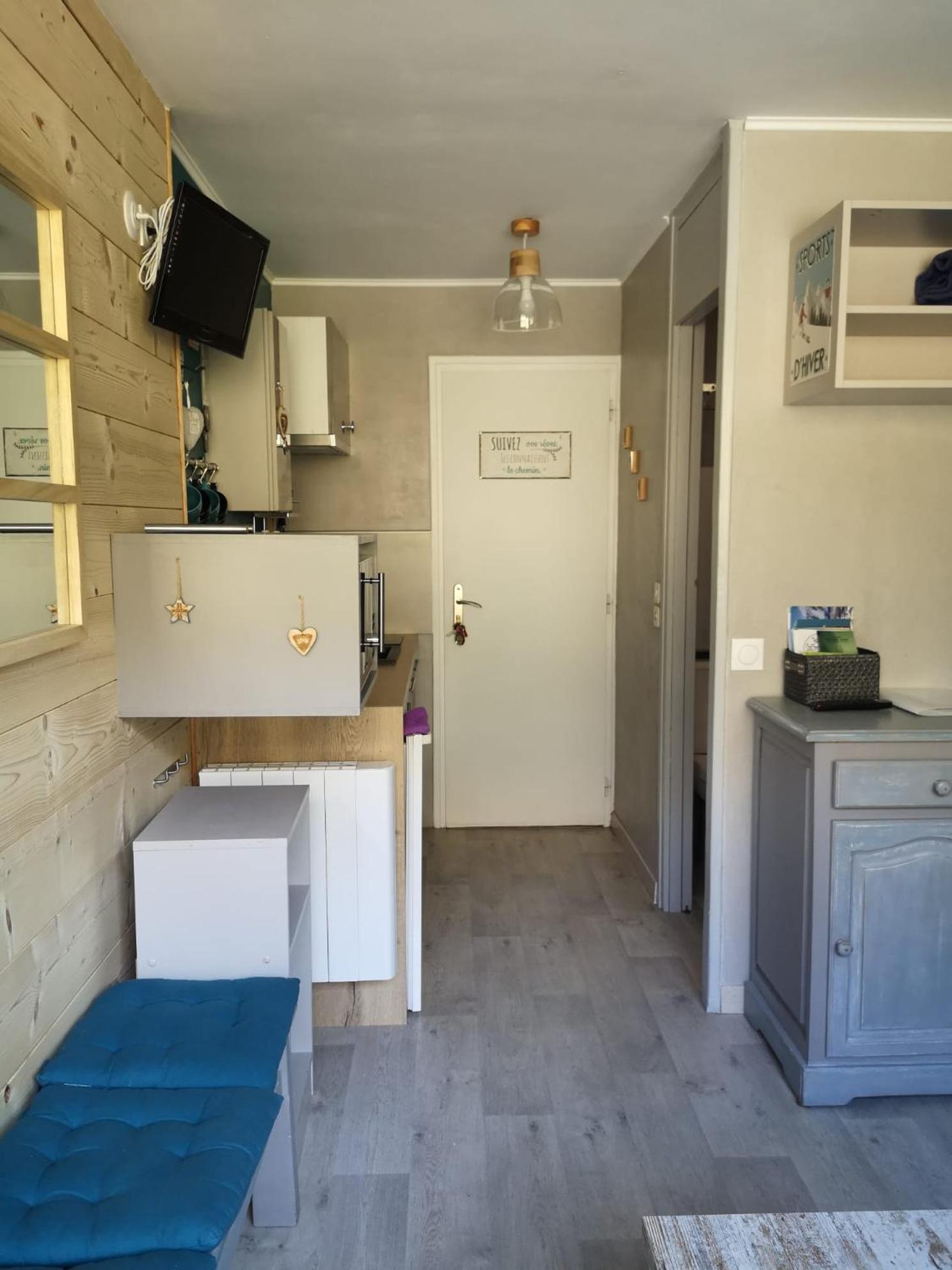 Studio Chaleureux A Lanslevillard Val Cenis 2 Pers Экстерьер фото
